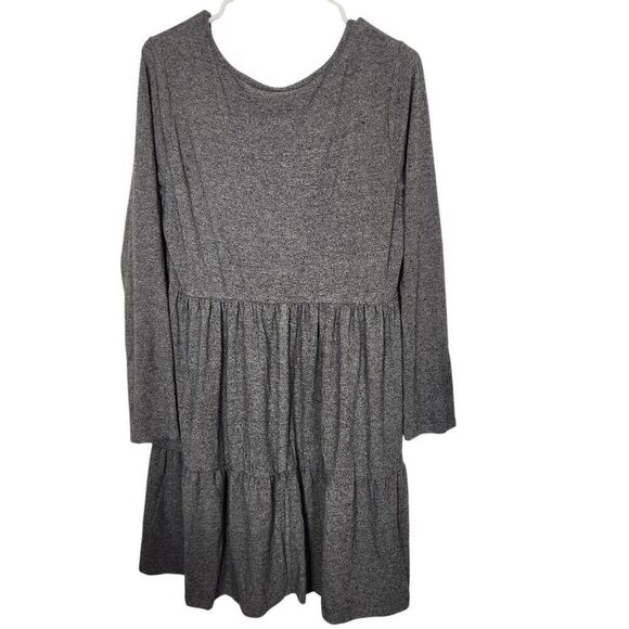 Wild Fable tunic dress tiered heathered gray size XXL - Picture 2 of 4